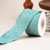 Cinta de Borde en Relieve Tridimensional Flor de Cinta Regalo Boda Ropa Hecho a Mano Lazo Tocado Pasador Accesorios