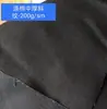Precio de medio metro venta de liquidación hilo de poliéster-algodón mezclado TC gabardina caqui grosor medio sarga tejido para ropa de trabajo funda de silla color sólido