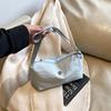 Bolso de Tela de Color Sólido de Gran Capacidad para Mujer 2025 Nuevo Bolso Cruzado Casual Bolso de Clase para Estudiante Universitario Bolso de Hombro Deportivo Ligero