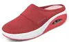 Zapatos de comercio exterior 2022 verano Europeo y Americano talla grande punta cerrada medias pantuflas sin tacón para mujer zapatos para mujer zapatos planos
