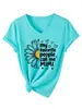 Mis personas favoritas llaman Amazon eBay estación independiente camiseta de mujer de manga corta con cuello en V moderna y elegante