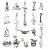 El Nuevo Colgante de Instrumento Musical de Aleación de Plata Antigua Más Vendido de Amazon Colgante Pulsera DIY Collar Accesorios de Joyería
