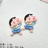 Pequeños Accesorios de Resina de Shin-Chan Versátiles de Dibujos Animados Pegamento Crema Imán de Refrigerador DIY Pinza Taza de Agua Papelería Parche Venta al por Mayor