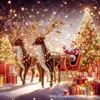 Nuevo Pintura de Diamantes con Forma Irregular DIY Bestseller de Amazon Pintura de Diamantes Decorativa de Pedrería Fábrica Fuente Regalo de Navidad