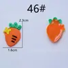 Uma Variedade de Adesivos Decorativos Artesanais de Borracha Macia de Desenho Animado para DIY, Copos de Água, Capas de Celular, Grampos de Cabelo, Acessórios de Cabelo, Decorações para Cabeça