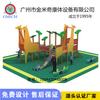 Tobogán de madera grande con forma de barco pirata para niños, ideal para jardín de infantes y actividades al aire libre.