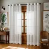 2026 Nuevo Estilo Americano Verano Fresco Malla para Ventana de Encaje Calada Cortina de Encaje para Ventana de Balcón Sala de Estar con un Toque de Lujo