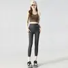 Pantalones de Yoga para Mujer para Uso al Aire Libre 2026 Nuevos de Verano Finos de Cintura Alta Control de Abdomen Pantalones Tiburón para Mujeres Pequeñas, Leggings de Longitud 7/8