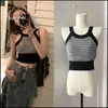 Top de Crochê com Gola Halter para Mulheres 2026 Verão Novo Estilo Hot Girl Roupa Externa Sem Mangas Curto Sexy Costas Abertas Tendência