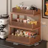 Prateleira de armazenamento de xícaras, armário de armazenamento de mesa, aparador, xícara de café, xícara de chá, conjunto de chá, tipo retrátil para mesa de casa