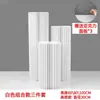 Soporte de exhibición de columna romana, columna plegable para bodas, mesa de postres, columna blanca, suministros de decoración para escenas de cumpleaños de papel
