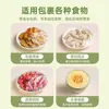 Cubierta de film conservador de alimentos bolsa fresca para el hogar cubierta para tazón y plato desechable engrosada ampliada cubierta conservadora de alimentos para refrigerador cubierta