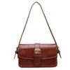 Bolso pequeño retro simple para mujer 2023 nuevo estilo bolso de axila Joker bolso de hombro bandolera una generación de pelo