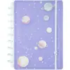 Caderno Inteligente Médio Galáxia Roxa Por Gocase 80 Folhas.