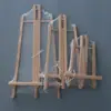 30 Atril de Escritorio Pequeño Trapezoidal Pino 40 50 Atril de Pintura para Niños Soporte de Exhibición Publicitaria de Madera Venta al por Mayor