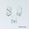 Broca para Cubitos de Hielo Dongzhou Broca de Cubo de 4 mm Huazi 4841 Mismo Estilo Cristal K9 de Alta Calidad Accesorios para Uñas Planos