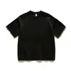 Camiseta Básica Sencilla de Algodón Puro de Manga Corta para Hombre de Verano con Cuello Pequeño T5030