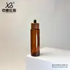 60ml 80ml 100ml Botella de Vidrio con Atomizador de Esencia Botella Recargable para Viaje Botella de Aceite Esencial Tubo de Tirar Mini Tapa de Rosca Tapa a Presión