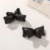 Aro de Cabelo Handmade DIY Estéreo de Couro Elegante Retrô Camada Dupla Laço Acessórios de Cabelo Presilha Lateral Acessórios de Roupa