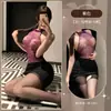 Lingerie Sexy Feminina Interesse Erótico Uniforme qqny Sedução Lingerie Erótica Sistema Abstinente Pequena Secretária Camisola de Tentação Liberação Rápida