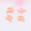 Accesorios de perlas al por mayor de fábrica soporte vacío colgante de hoja hecho a mano DIY pendientes de perla adhesivos pendientes de temperamento retro para mujer