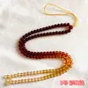 Boutique natural segunda geração flutuante água fluorescente pendente âmbar cera de abelha corda corrente 6mm corda corrente para suéter outlet de fábrica