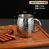 Estilo Coreano Acero Inoxidable 304 Forma de Tambor Punta de Martillo Taza Vaso de Cóctel KTV Taza Moscow Mule Barra Taza para Bebidas Frías Cerveza