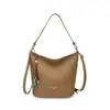 Bolso de hombro casual de moda estilo coreano Yueziz Design para mujer, nuevo modelo de principios de otoño 2026, bolso pequeño cruzado, bolso tipo cubo