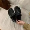 Zapatos planos estilo Birkenstock para mujer, con lunares estilo francés, que aumentan la altura, con correas de hebilla, casuales y cómodos, perfectos para el invierno 2026, versátiles y fáciles de combinar