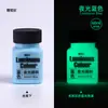 Xiajia 60ml Botella Pintura Acrílica Luminosa Pintura Luminosa Graffiti Decorativo Pintado Textil Pigmento Luminoso Especial