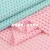 Tela Jacquard de Cuadrícula de Piña de 190g, Tela Elástica con Patrón de Piña, Tejido de Punto Texturizado para Traje de Otoño e Invierno