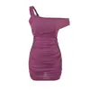 Vestido Corto Ajustado de Verano 2026 Estilo Puro Deseo sin Tirantes y Hombros Descubiertos con Almohadillas en el Pecho para Mujer, Estilo Coreano, Elegante