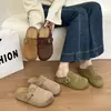 Moda para Mujeres Pequeñas 2026 Primavera y Otoño Nuevas Mocasines sin Cordones Versátiles que Aumentan la Altura de Punta Cerrada Zapatillas de Suela Gruesa para Mujer