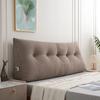 Cojín de cama de vellón de maíz, triangular, grande, con respaldo, protector de cintura, tatami, suave, extraíble y lavable.