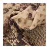 Tela Tie-Dye con Estampado de Serpiente en Forma de Escamas de Gasa, Tela de Ropa de Moda Salvaje para Actuación en Escenario de Mujer en Stock