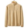 24 Chaqueta de Forro Polar para Hombre de Primavera y Otoño Camiseta Base Suéter Ropa Interior Chaqueta Suéter Chaqueta con Forro de Forro Polar Mezcla Interior Agitar