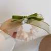 Goma para el pelo de satén de alta gama estilo coreano para mujeres, nueva y elegante goma para moño, accesorio elástico para el pelo