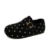 Zapatos versátiles de estilo francés para mujer, sin cordones, zapatos casuales, zapatos cómodos de invierno para mujer con correa de hebilla, zapatos casuales con plataforma interior, diseño de lunares, 2026