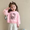 Sudadera de Princesa para Bebé Niña de Moda Nueva de Primavera y Otoño para Niñas Manga Larga de Dibujos Animados con Manga Abullonada