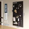 Estantería de Tablero Perforado para Sala de Estar Almacenamiento en Toda la Pared Puerta de Entrada Tablero Colgante para Entrada Decoración de Pared Tablero Perforado de Metal