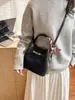 Bolso Cubo de Gran Capacidad Niche Coreano, Bolso Cruzado, Bolso de Mujer, Bolso de Hombro Simple Casual, Bolso Tote para Viajes