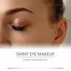 Sombra de Ojos Líquida Perlada con Brillo Rosa Morado Zephoco Maquillaje Brillante Perlado Impermeable para Fiestas Sombra de Ojos Colorida