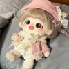 Muñeca de algodón con lunares color castaño Versión SP Muñeca de peluche de 20 cm se puede cambiar para niñas para enviar regalos a novias