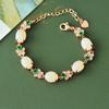 Pulsera de jade blanco natural con incrustaciones de cobre y jade hetiano de lujo con incrustaciones de jade plateado, suministro en vivo al por mayor
