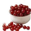 Cuentas Sueltas de Ágata Natural, Cuentas Redondas de Ágata Roja, Accesorios para Pulseras DIY, Vajra, Cuentas Bodhi de Estrella y Luna, Mayoreo