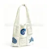 Bolso Nuevo de Punto, Exquisito Bolso Tejido de Alta Gama Transfronterizo, Bolso de Nuevo Estilo, Bolsa de Compras, Bolso de Mano, Bolso de Hombro, Poliéster, Gran Capacidad