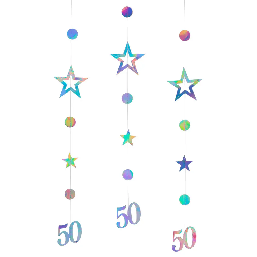 炫彩银50岁白底图