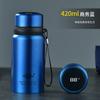 Termo de Acero Inoxidable de Gran Capacidad Inteligente de 420 ml para Hombres y Mujeres con Correa Portátil Simple, Adecuado como Taza de Té de Regalo