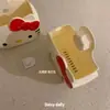 Estante de gato kt caja de almacenamiento de dibujos animados para pared portacepillos de dientes de baño sin rastro sin perforación portabolígrafos para estudiantes
