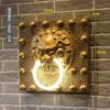 Lámpara de pared retro china Lámpara de grifo estilo chino Patio exterior Creativo Sala de estar Pasillo Pasillo Decoración Zen